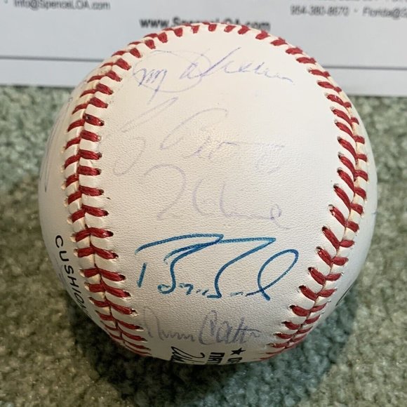 JSA LOA COA 19 Signed Baseball 1992 All-Star Autographed Ball Bonds, R Sandburg - Picture 2 of 6